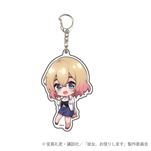 『彼女、お借りします』七海 麻美 デカアクリルキーホルダー 02/ バレンタインver.(ミニキャラ)